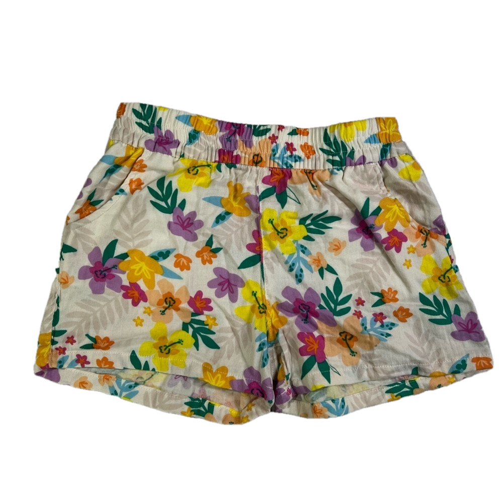 Girls Cats & Jack floral print shorts Sz L (10/12)